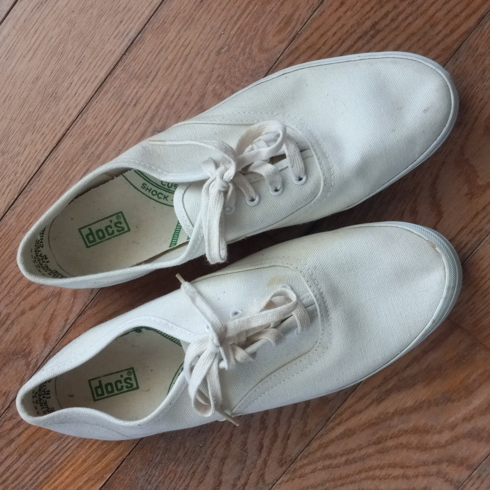 VINTAGE Doc's canvas shoes
